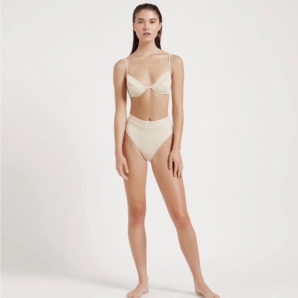 Myra Swim Two Piece Set NWT, Size S Jardin top paired w Hugo bottoms, Color Palm - Picture 13 of 13